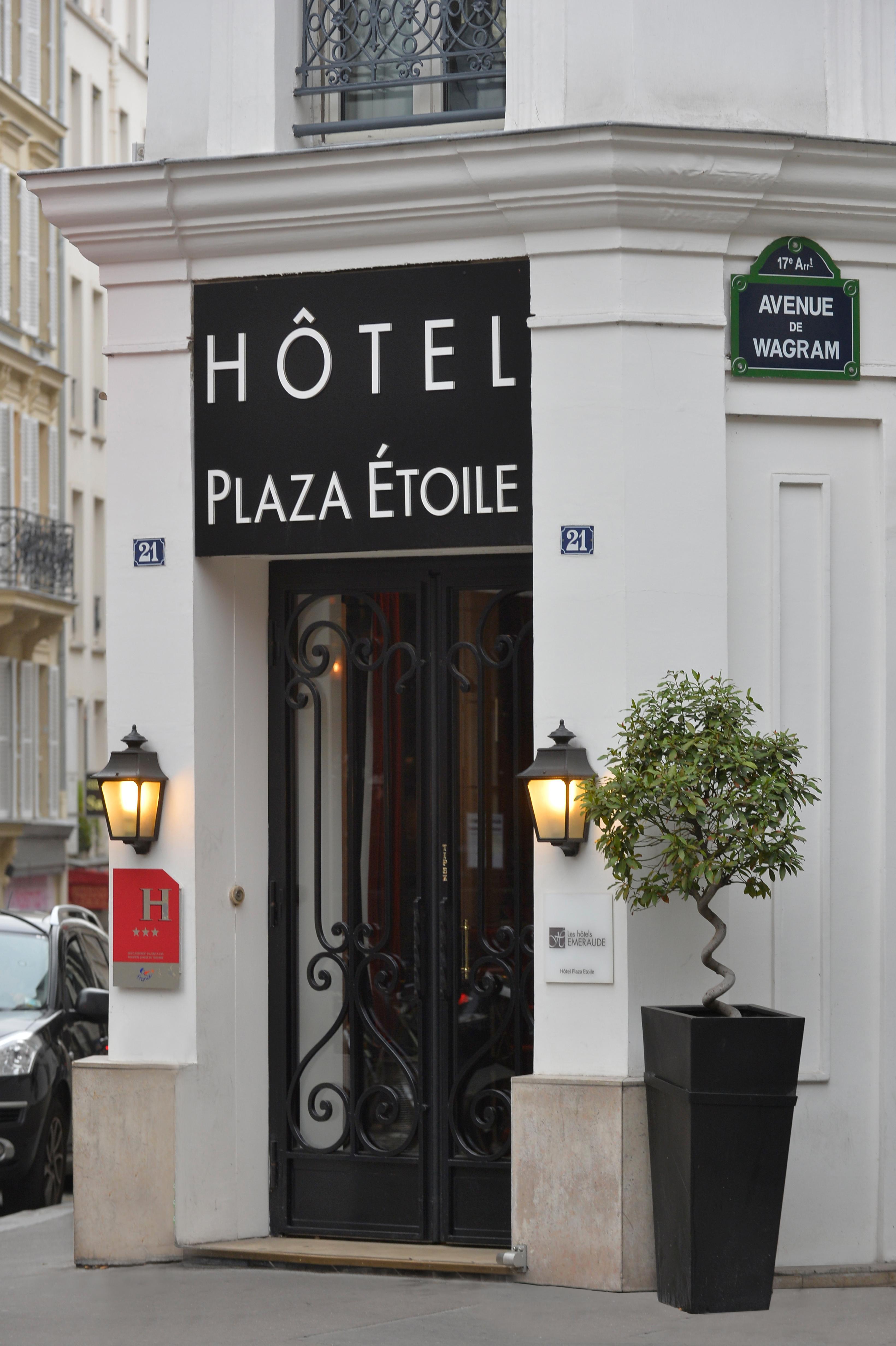 Hotel Plaza Etoile Párizs Kültér fotó